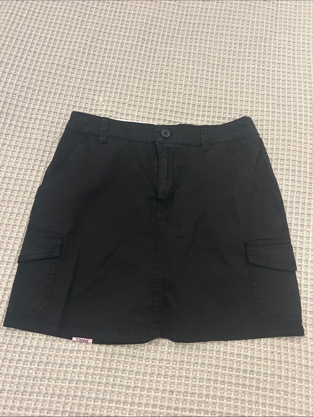 Sanctuary Black Cargo Mini Skirt